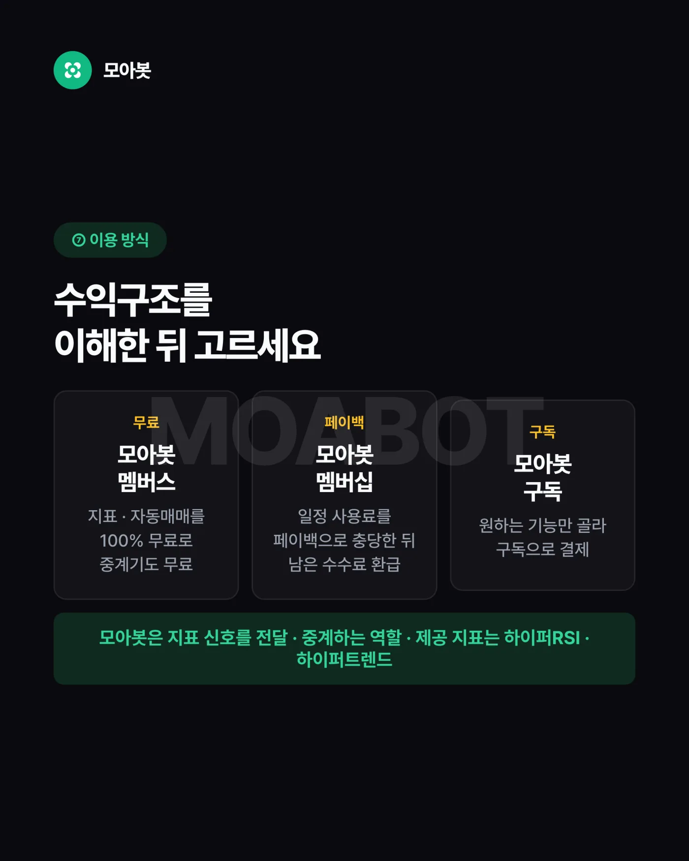 7. 이용 방식은 수익구조를 이해한 뒤 고르세요 — 자동매매를 처음 켤 때 살아남는 7가지