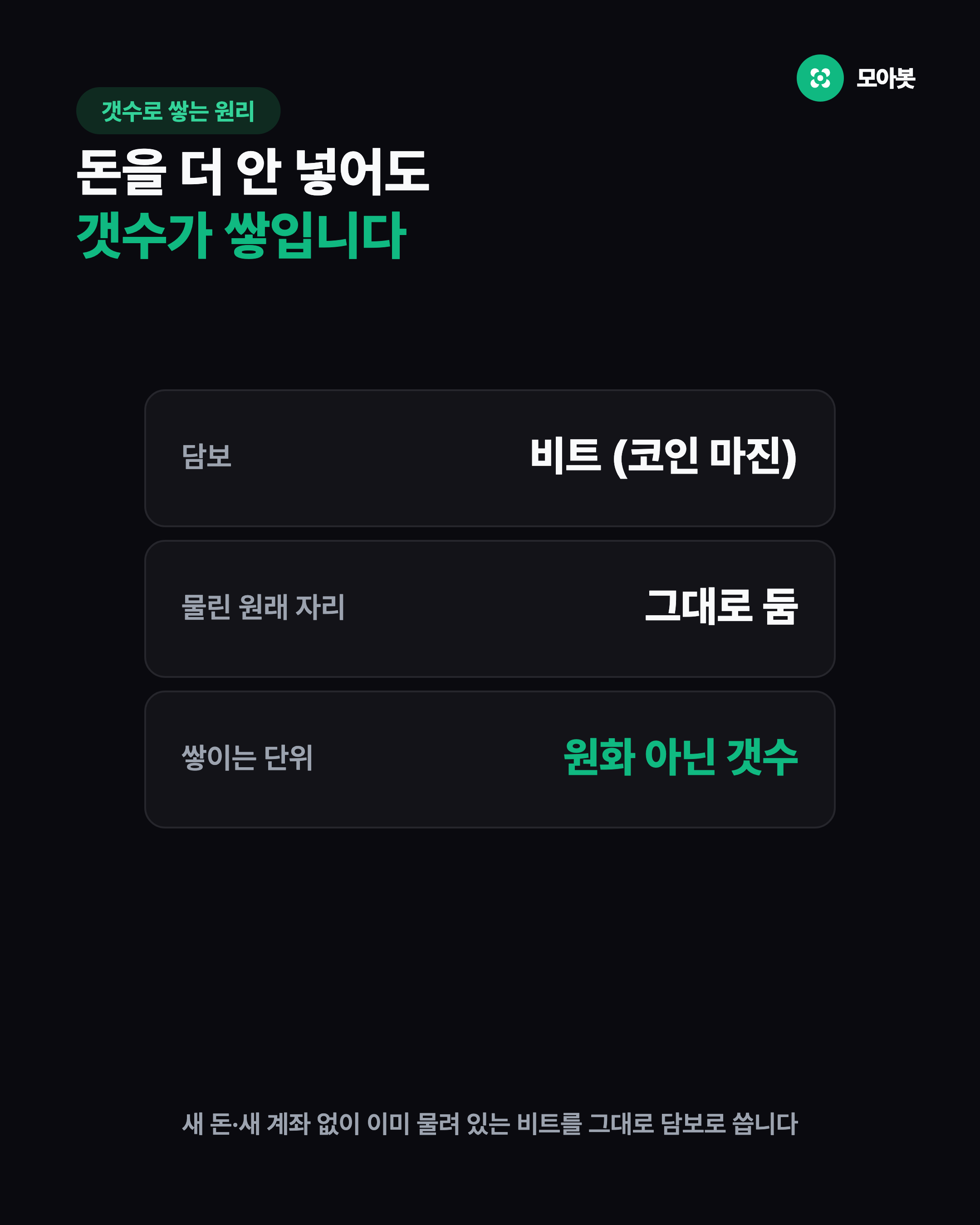 비트로 정산