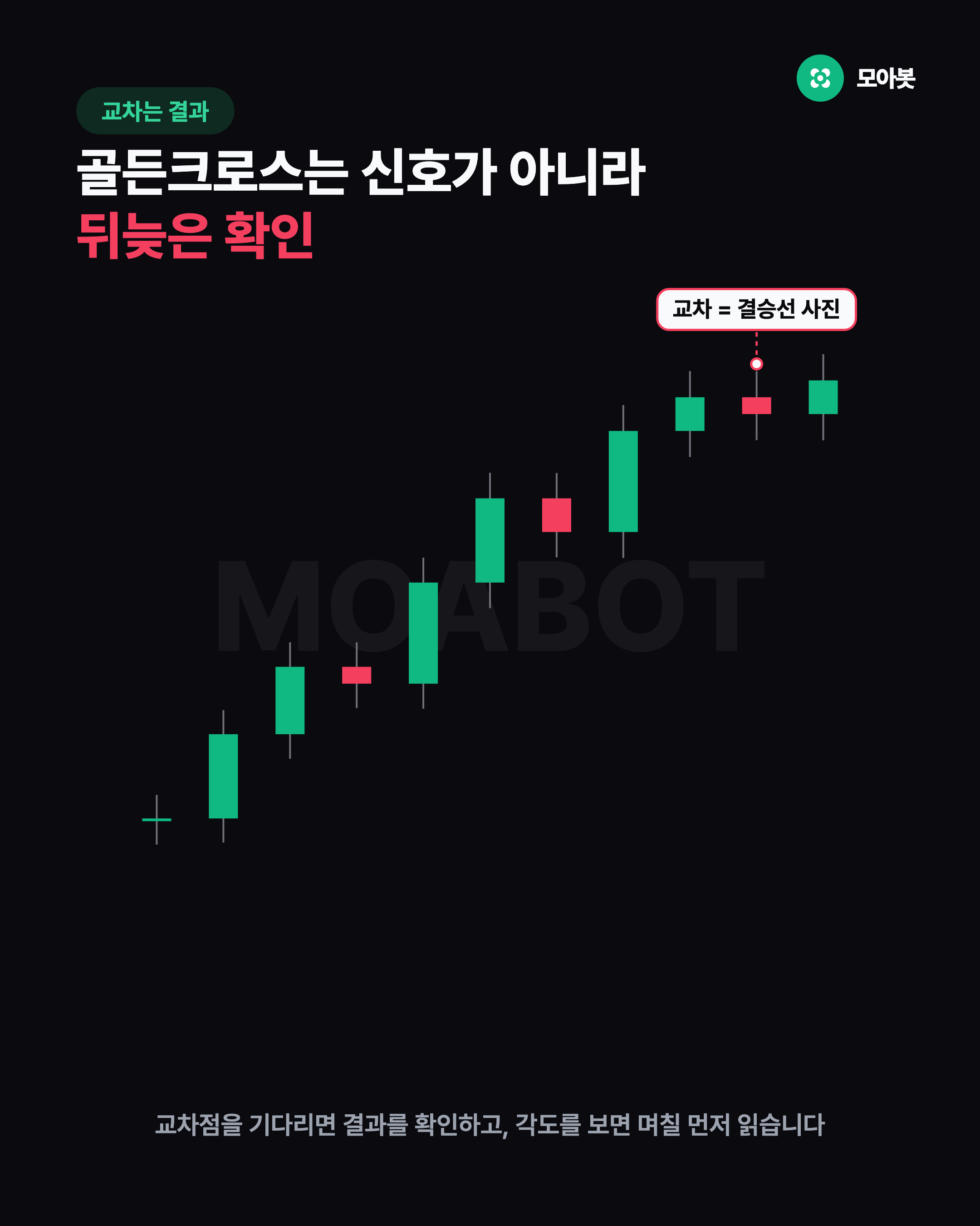 교차는 결과다