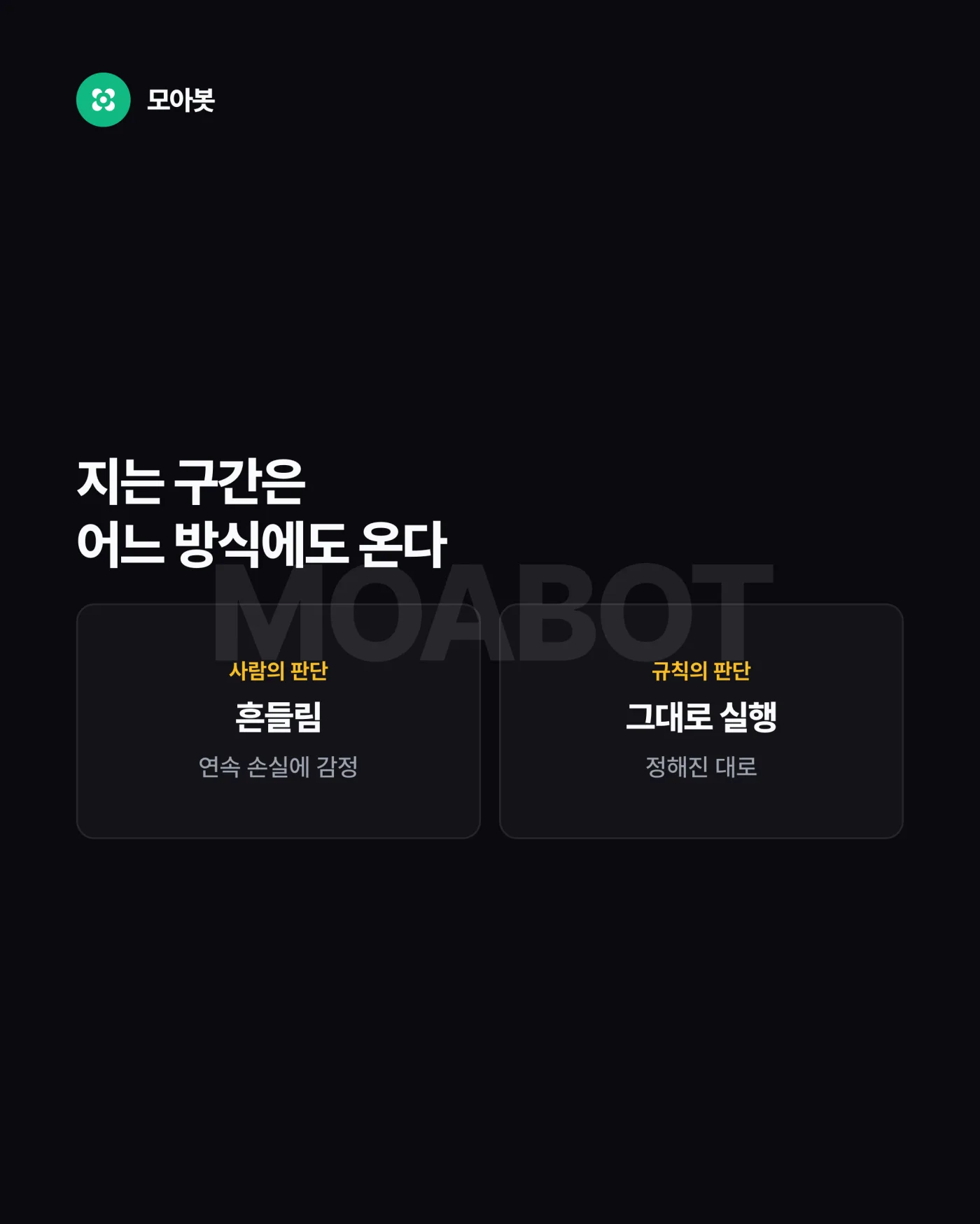 5. 연속 손실에서도 전략을 유지하는가? — 나는 직접매매형일까 시스템매매형일까, 5문항 자가진단