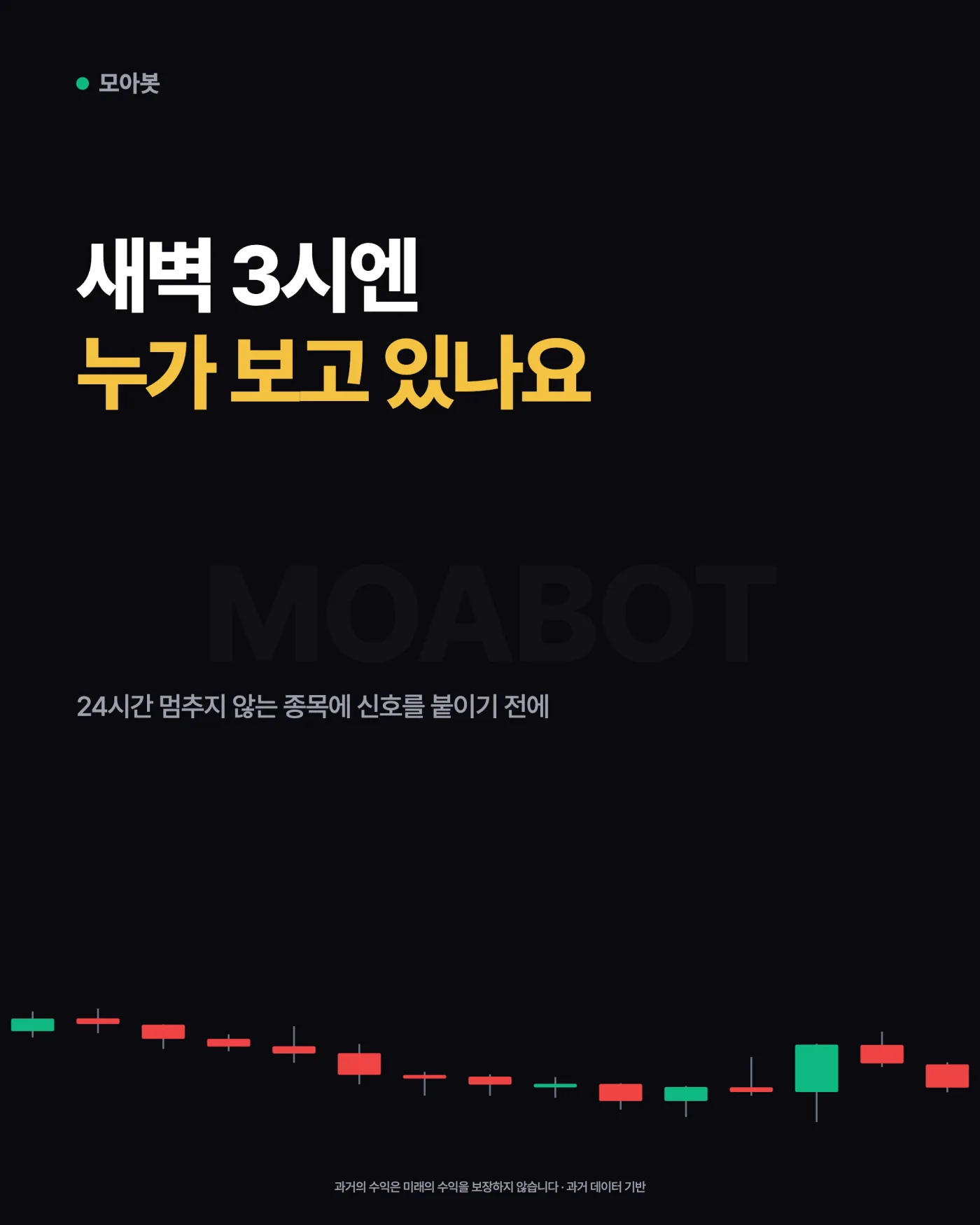 24시간 멈추지 않는 종목에 신호를 붙이기 전에