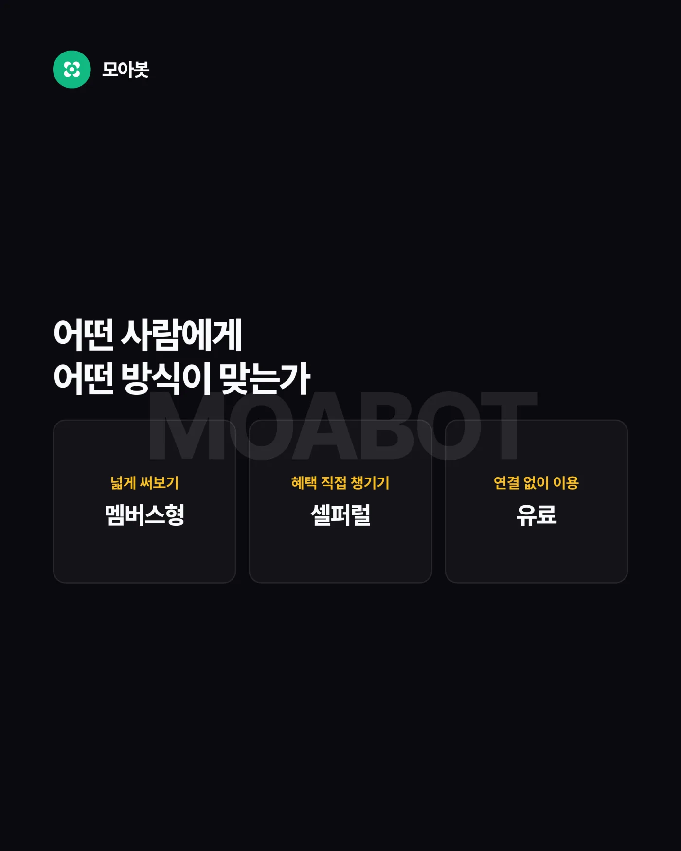 3. 어떤 사람에게 어떤 방식이 맞나 — 자동매매 이용 방식 세 가지, 나에게 맞는 걸 고르는 법